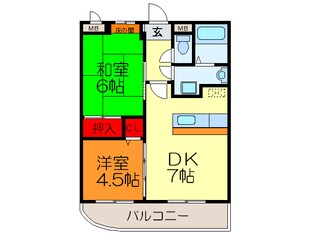 スパジオビータの物件間取画像